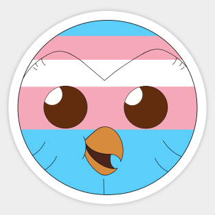 Owl Transgender Sticker